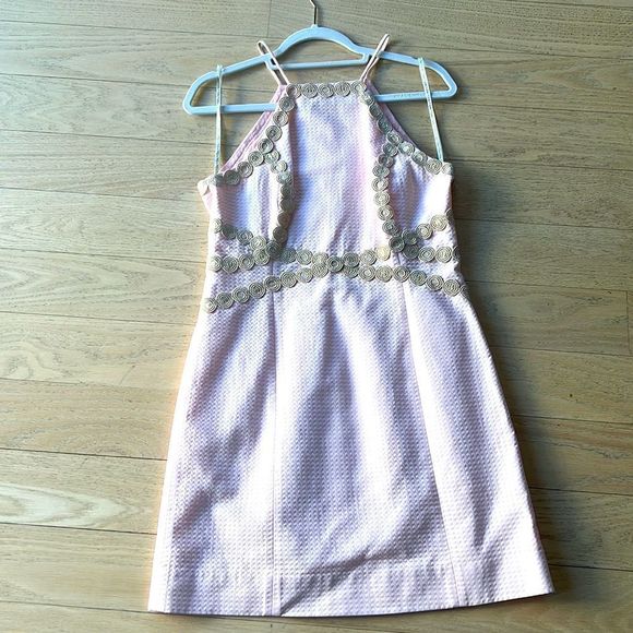 Lilly Pulitzer Dresses & Skirts - Lilly Pulitzer Dress Size 8, Like New. Pink & Gold